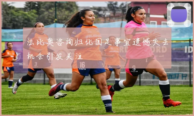 法比奥咨询归化国足事宜遗憾失去机会引发关注